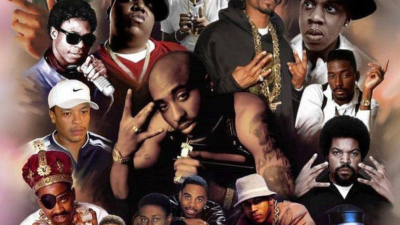 Legends of hip hop collage