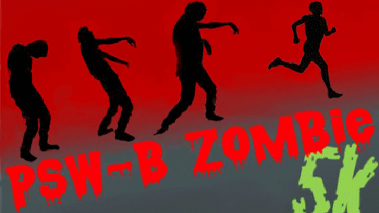 logo for the Penn State Wilkes-Barre Zombie 5K run