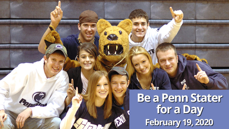 Be a Penn Stater for a Day on February 19, 2020
