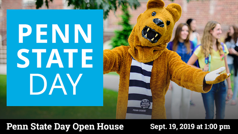 Penn State Days Open House: September 29, 2019 at 1:00 pm