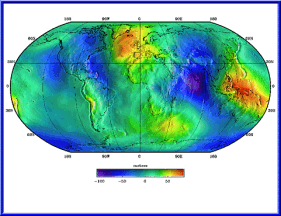 Gravitational map of the Earth