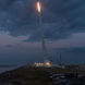 Number 5 in a five-photo series of the rocket launch