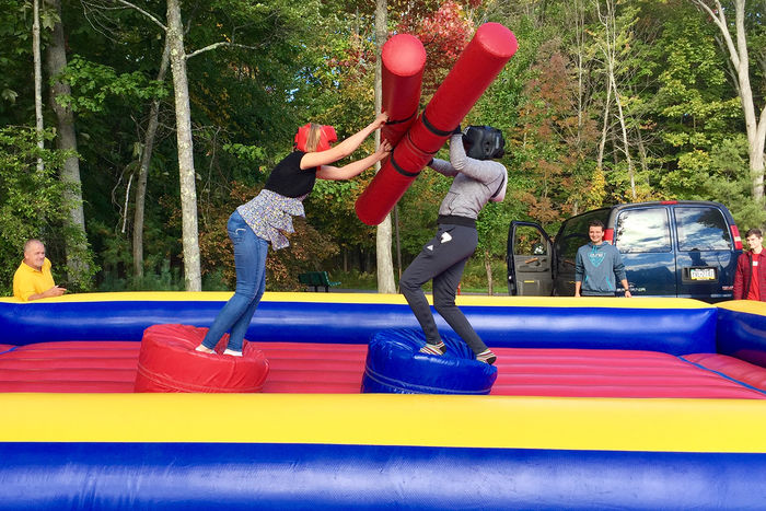 Mental Health Awareness Day Student Jousting