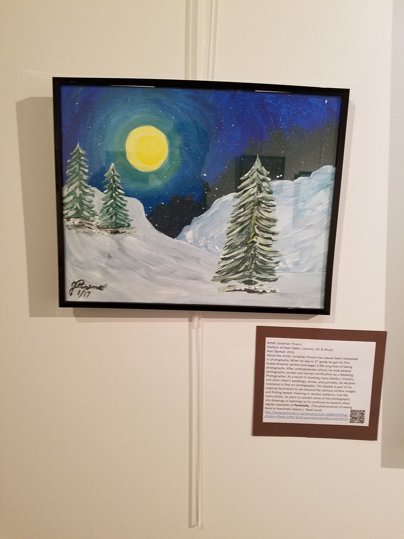 Painting of the moon
