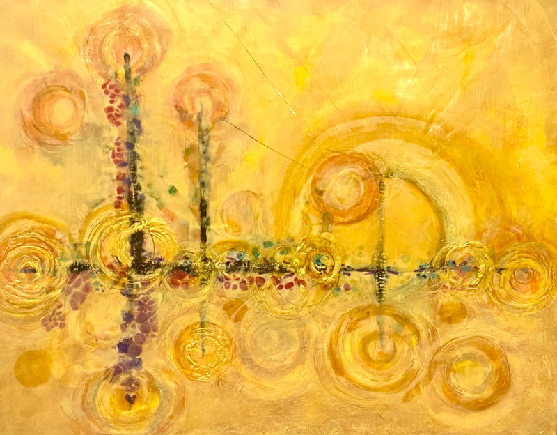 Golden Hour (artwork by Terri Yacovelli)