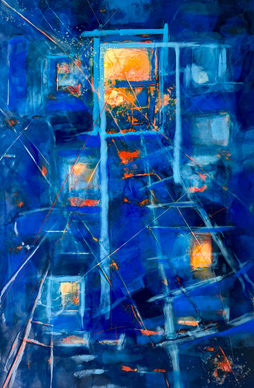 The Blue Hour (artwork by Terri Yacovelli)