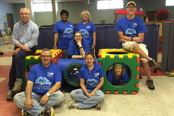 Penn State Wilkes-Barre Team at Wyoming Valley Children's Association 2
