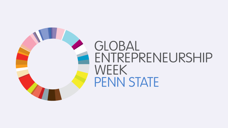 Penn State's logo for Global Entrepreneurship Week