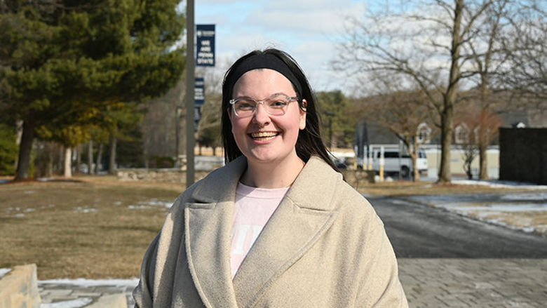 Cassie Dierolf, Penn State Wilkes-Barre student in the Rehabilitation and Human Services program