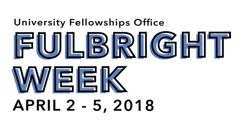 Fulbright week runs from April 2 to 5