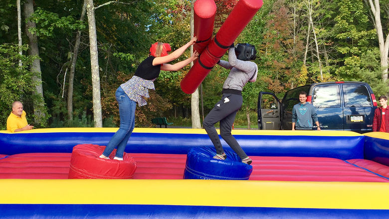 Mental Health Awareness Day Student Jousting