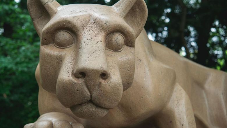 Lion Shrine Close-up