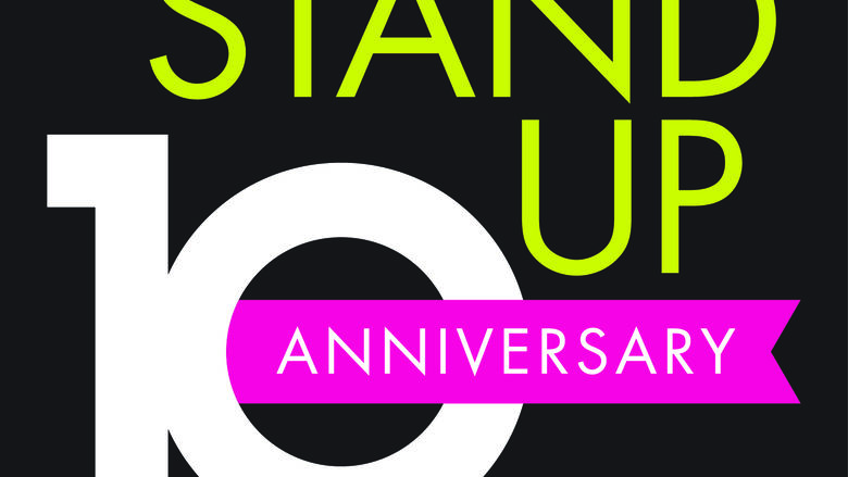 Stand Up 10th Anniversary Badge