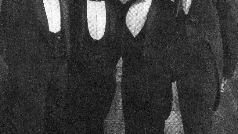 Calvin Waller as a member of the 'Cecelian Quartette,' in the Penn State 1904 La Vie