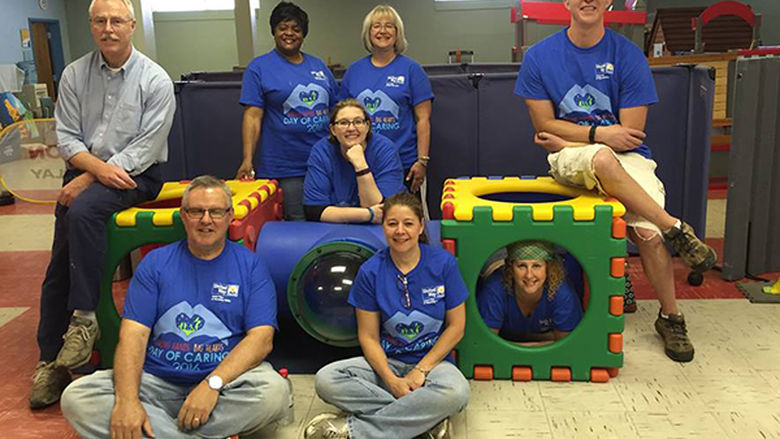 Penn State Wilkes-Barre Team at Wyoming Valley Children's Association 2