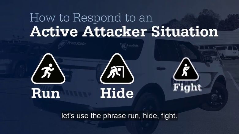 Run, Hide, Fight: Surviving an Active Attacker