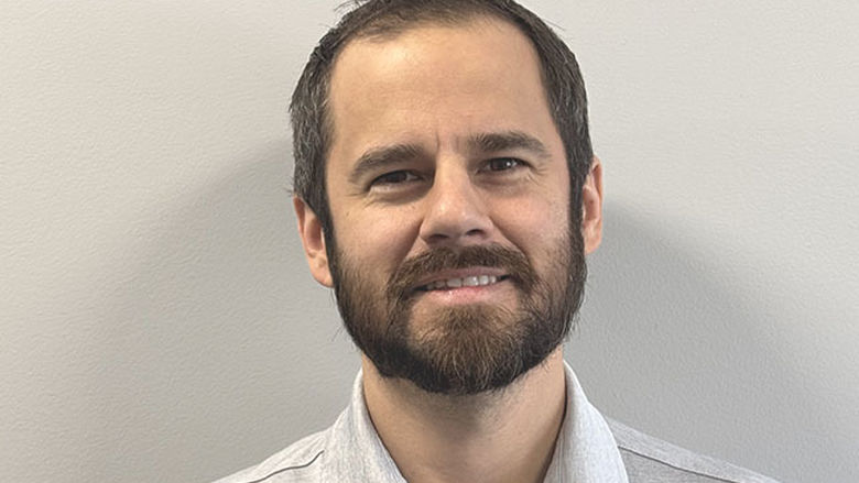 A headshot of a man 