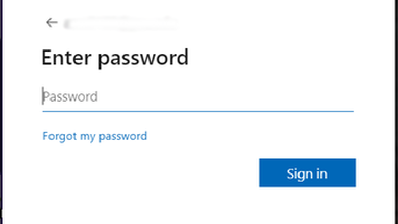 The Zoom sign-in screen with password field