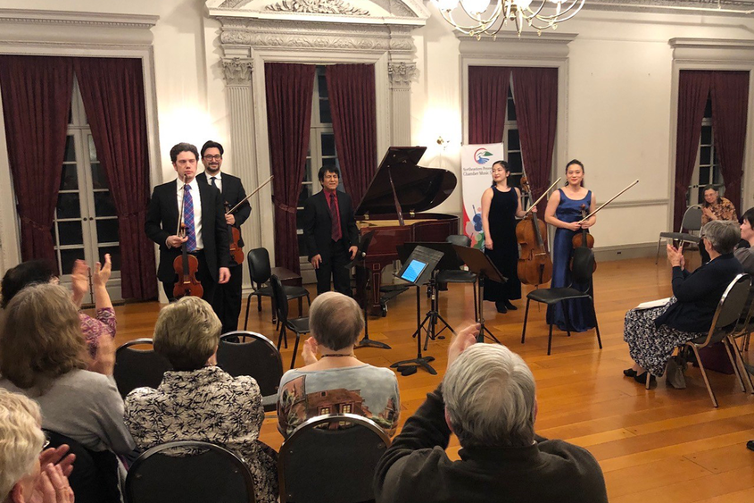 Northeastern Pennsylvania Chamber Music Society performance at Penn State Wilkes-Barre