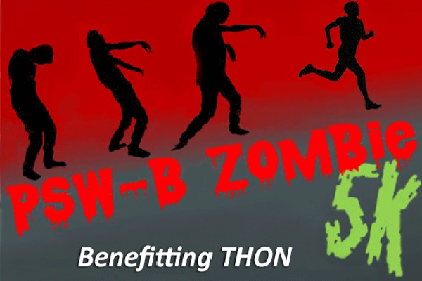 Penn State Wilkes-Barre Zombie 5K logo