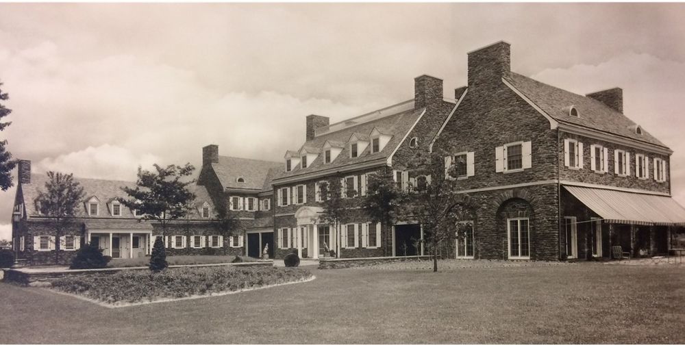 Historic photo of Hayfield House