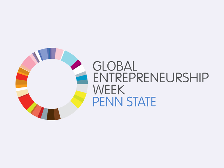 Penn State's logo for Global Entrepreneurship Week