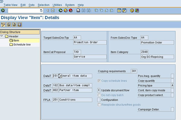 sample screen shot of SAP software sample screen shot of SAP software